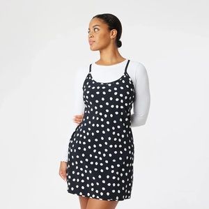 Outdoor Voices polka dot exercise dress size XL
